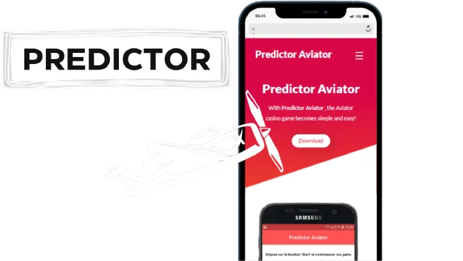 a white airplane with block predictor